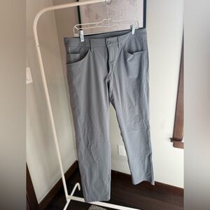 lululemon athletica Men's Light Gray Chinos